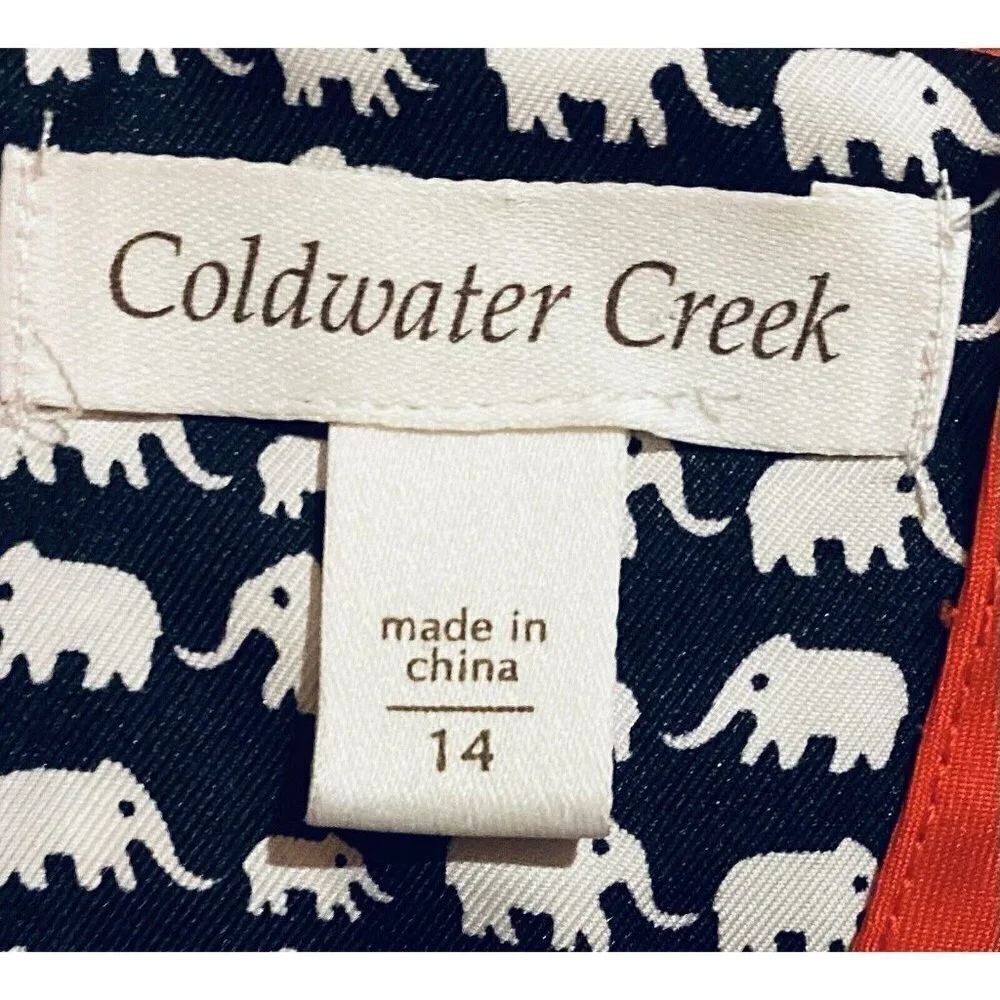 Coldwater Creek Blazer Womens 14 Red Quilted Ribbed Peplem Hem Cotton Stretch